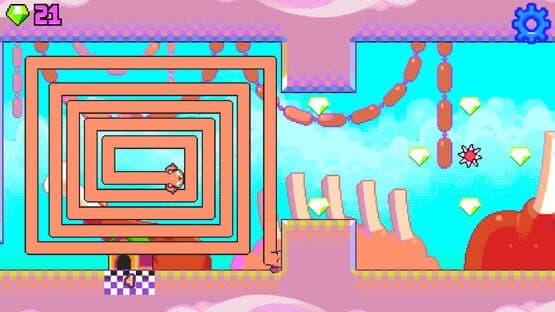 Silly Sausage in Meat Land — screenshot 1