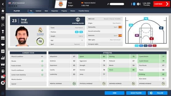 International Basketball Manager 22 — screenshot 7