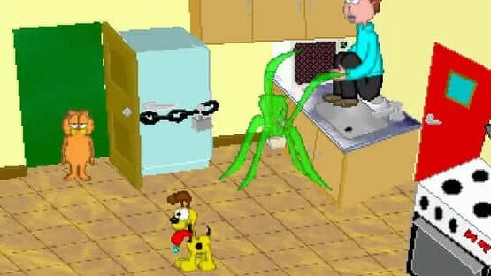 Garfield: Attack of the Mutant Lasagna — screenshot 3
