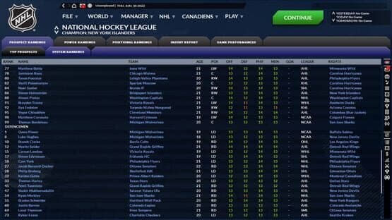 Franchise Hockey Manager 8 — screenshot 7