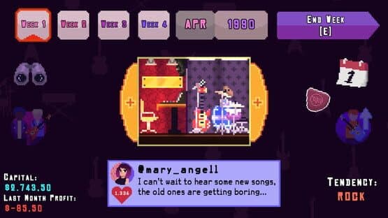 Rock Star Manager — screenshot 1
