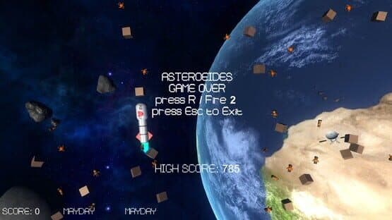 Asteroides — screenshot 2