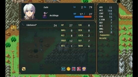 Vestaria Saga II: The Sacred Sword of Silvanister — screenshot 1