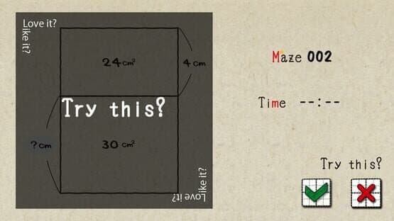 Menseki: Area Maze puzzles — screenshot 1