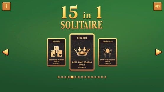 15 in 1 Solitaire — screenshot 3