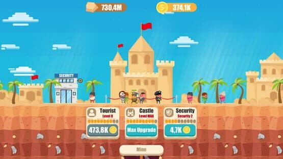 Idle Sand Castle — screenshot 1