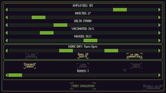 Covid Simulator — screenshot 5
