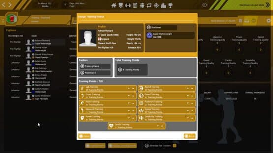 Boxing Club Manager — screenshot 1