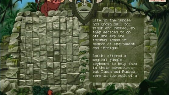 Disney's Adventures in Typing with Timon & Pumbaa — screenshot 6