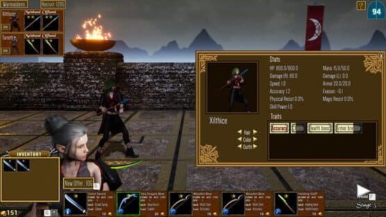 Elven Warmaiden — screenshot 2