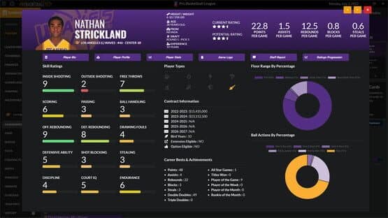 Draft Day Sports: Pro Basketball 2022 — screenshot 3