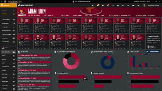 Draft Day Sports: Pro Basketball 2022 — screenshot 7