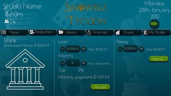 Showbiz Tycoon — screenshot 2