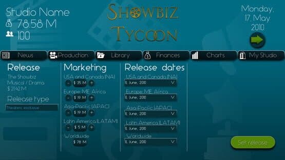 Showbiz Tycoon — screenshot 6