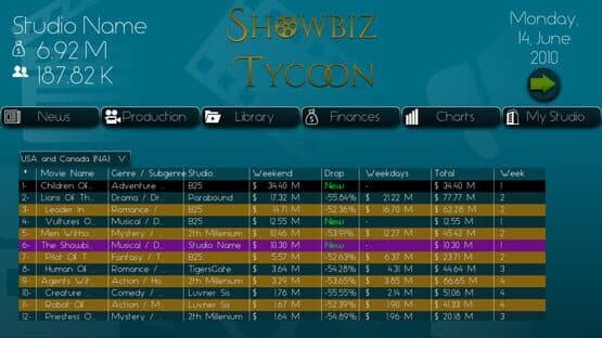 Showbiz Tycoon — screenshot 8