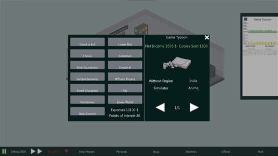 Modern Game Tycoon — screenshot 3