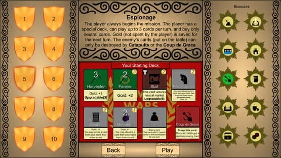 Roman Wars: Deck Building Game — screenshot 1