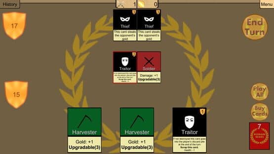 Roman Wars: Deck Building Game — screenshot 3