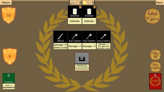 Roman Wars: Deck Building Game — screenshot 8