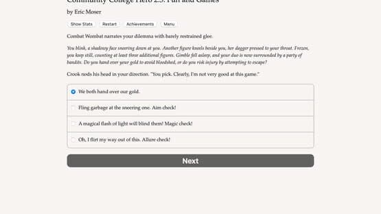 Community College Hero: Fun and Games — screenshot 1