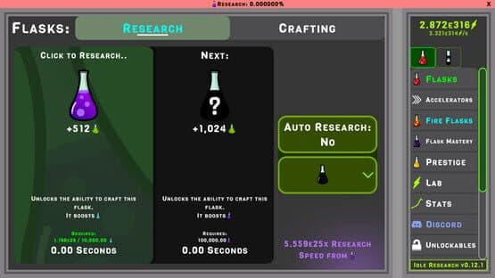 Idle Research — screenshot 1