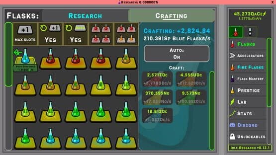 Idle Research — screenshot 2
