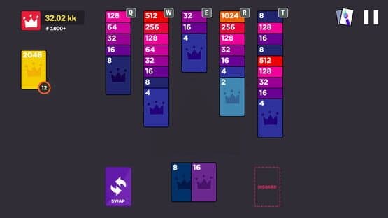 2048 Royal Cards — screenshot 1