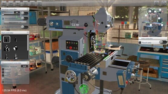 Milling Machine 3D — screenshot 1