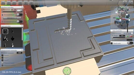Milling Machine 3D — screenshot 2
