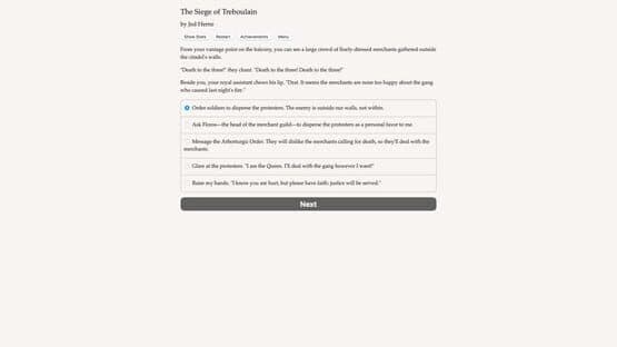 Siege of Treboulain — screenshot 4
