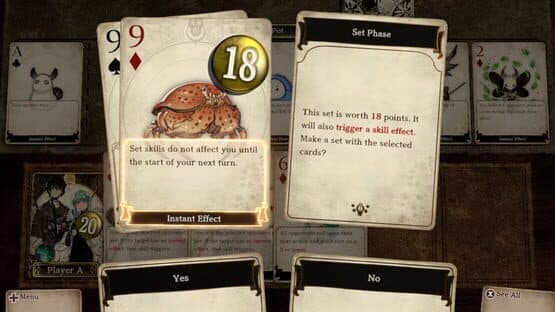 Voice of Cards: The Forsaken Maiden — screenshot 1