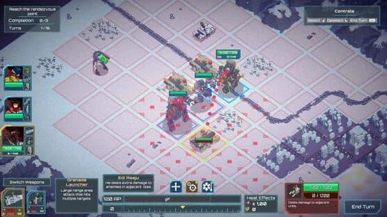 Ignited Steel: Mech Tactics — screenshot 1