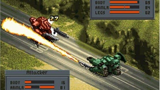 Front Mission 2089: Border of Madness — screenshot 1