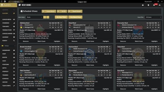 Draft Day Sports: College Football 2022 — screenshot 1