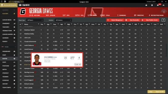 Draft Day Sports: College Football 2022 — screenshot 2