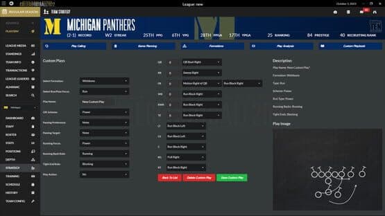 Draft Day Sports: College Football 2022 — screenshot 7