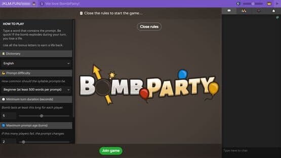 BombParty — screenshot 2