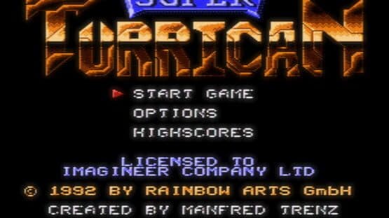 Super Turrican — screenshot 1