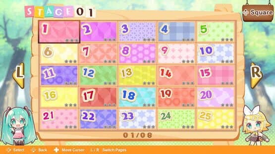 Hatsune Miku Connecting Puzzle Tamagotori — screenshot 2