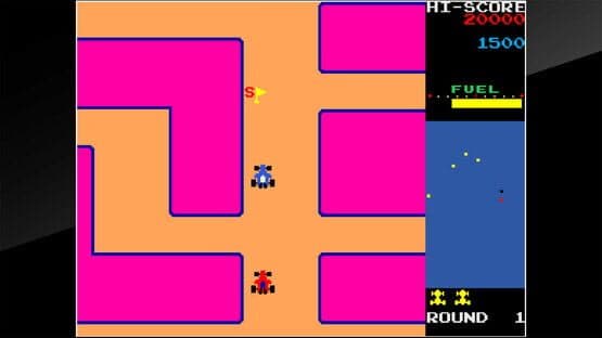 Arcade Archives: New Rally-X — screenshot 2