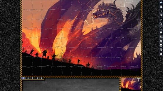 Pixel Puzzles: Illustrations & Anime - Jigsaw Pack: Dragons 2 — screenshot 3
