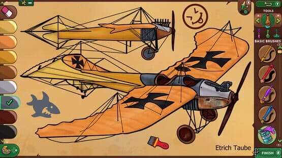 Red Wings: Coloring Planes — screenshot 4