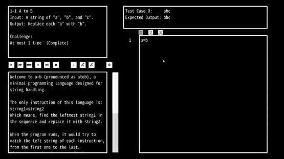 A=B — screenshot 1