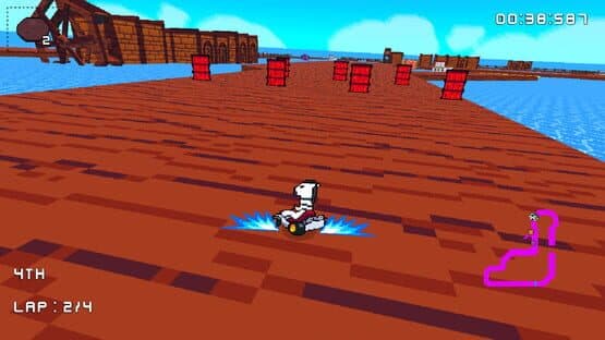 Retro Kart Rush — screenshot 1