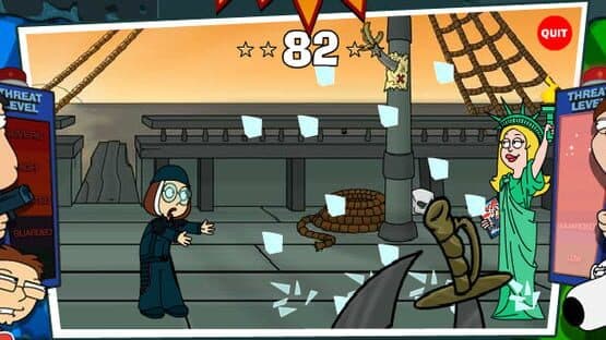 American Dad vs. Family Guy: Kung-Fu II Turbo! Hyper-Mega Edition — screenshot 1