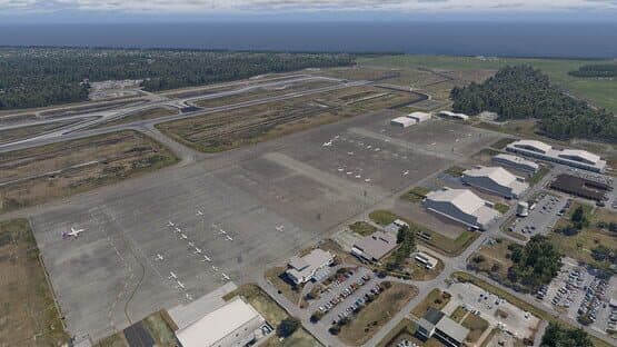 X-Plane 11: Verticalsim - KMYR: Myrtle Beach International Airport XP — screenshot 2