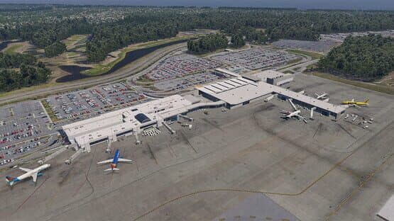 X-Plane 11: Verticalsim - KMYR: Myrtle Beach International Airport XP — screenshot 4