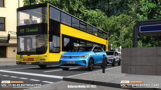 OMSI 2: Downloadpack Vol.11 - AI-Electric Cars — screenshot 1