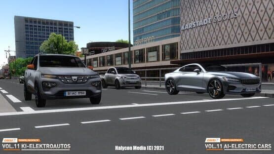 OMSI 2: Downloadpack Vol.11 - AI-Electric Cars — screenshot 3