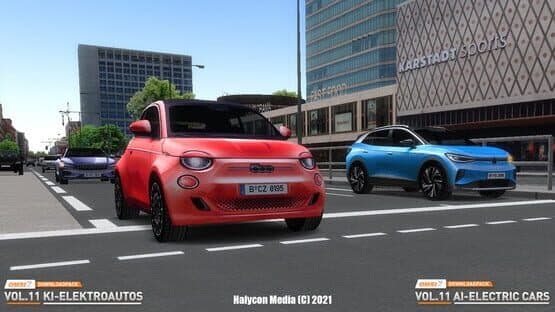 OMSI 2: Downloadpack Vol.11 - AI-Electric Cars — screenshot 4